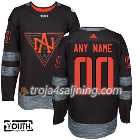Lag Nordamerika tröja Customized World Cup i ishockey 2016 Svart Premier - NHL Tröjor Barn Lag Nordamerika tröja Customized World Cup i ishockey 2016 Svart Premier - NHL Tröjor Barn